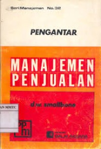 Pengantar Manajemen Penjualan