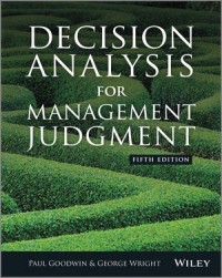 Decision Analysis For Management Judgement